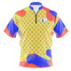 Express Orange Polka Dot Fusion Bowling Jersey