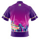 Express Purple Gradient Vegas Bowling Jersey
