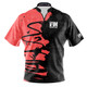 Express Coral Splatter Bowling Jersey