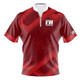 Express Crimson Cross Surge Bowling Jersey