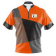 Signature Gray & Orange Mosaic Bowling Jersey
