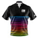Express Rainbow Stripes Bowling Jersey