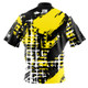 Express Yellow Urban Splatter Bowling Jersey