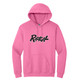 Radical Black Logo Pink Hoodie