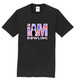 I AM Bowling™ Light Word Cloud Logo Tee