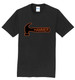 Hammer Black Logo with Orange Outline Tee