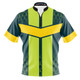 Build Your Own Green Striped Hex Bowling Jersey