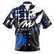 READY-2-SHIP MOTIV "M" Blue Urban Splatter Bowling Jersey