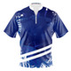 Build Your Own Blue & White Drift Bowling Jersey