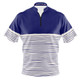 Build Your Own Blue Wavy Contrast Bowling Jersey