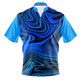 Build Your Own Azure Swirl Bowling Jersey
