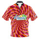 Official Junior Gold 2025 Red & Orange Optical Abyss Bowling Jersey