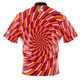 Official Junior Gold 2025 Red & Orange Optical Abyss Bowling Jersey