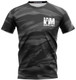 READY-2-SHIP I AM Bowling™ Left Chest Black Stripe Camo Bowling Jersey with Crewneck Collar