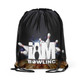 Las Vegas Pin Splatter Drawstring Backpack