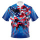 Build Your Own Old Glory Paint Drip Bowling Jersey