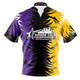 2026 Jr Gold Championship Purple Yellow Fracture Bowling Jersey
