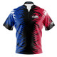 2026 Jr Gold Championship Blue Red Fracture Bowling Jersey