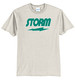 Storm Teal Logo with White Outline Tee