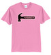 Hammer Black Logo with Pink Outline Tee