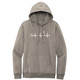 I AM Bowling™ White Heartbeat Hoodie