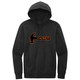 Hammer Black Logo with Orange Outline Hoodie