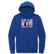 I AM Bowling™ Light Word Cloud Logo Hoodie