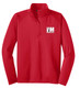 I AM Bowling™ White Logo Men's 1/2-Zip Pullover Jacket