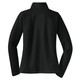 I AM Bowling™ White Outline Logo Women's 1/2-Zip Pullover Jacket