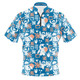 Signature Disney Stitch Flower Pattern Bowling Jersey