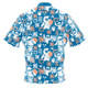 Signature Disney Stitch Flower Pattern Bowling Jersey