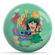 OTB Disney Lilo and Stitch Aloha Bowling Ball