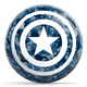 OTB Marvel Captain America Camo Shield Bowling Ball