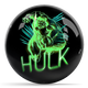 OTB Marvel Neon Hulk Bowling Ball
