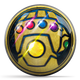 OTB Marvel Thanos Icon Bowling Ball