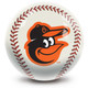OTB MLB Baltimore Orioles Baseball Design Bowling Ball