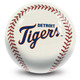 OTB MLB Detroit Tigers Baseball Design Bowling Ball