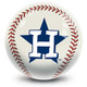 OTB MLB Houston Astros Baseball Design Bowling Ball