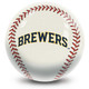 OTB MLB Milwaukee Brewers Baseball Design Bowling Ball