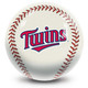 OTB MLB Minnesota Twins Baseball Design Bowling Ball