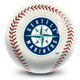 OTB MLB Seattle Mariners Baseball Design Bowling Ball