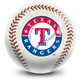 OTB MLB Texas Rangers Baseball Design Bowling Ball