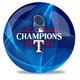 OTB MLB 2023 World Series Champion Texas Rangers Bowling Ball