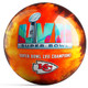 OTB NFL Super Bowl LVII Champion Kansas City Chiefs Bowling Ball