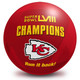 OTB NFL Super Bowl LVIII Champion Kansas City Chiefs Bowling Ball