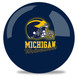 OTB NCAA University of Michigan Bowling Ball