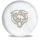 OTB NFL Chicago Bears White Marble Bowling Ball