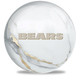OTB NFL Chicago Bears White Marble Bowling Ball