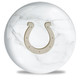 OTB NFL Indianapolis Colts White Marble Bowling Ball