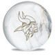 OTB NFL Minnesota Vikings White Marble Bowling Ball